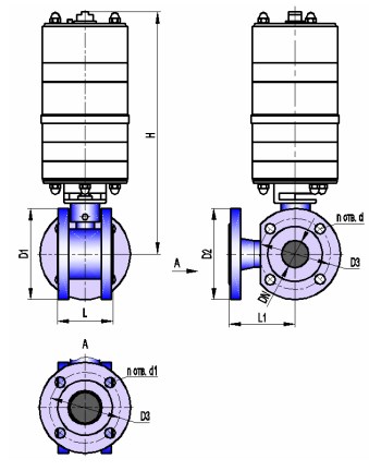 АВТОМАТИКА-ИНВЕСТ КШТХ-3-16-40 с ПД-80 Краны