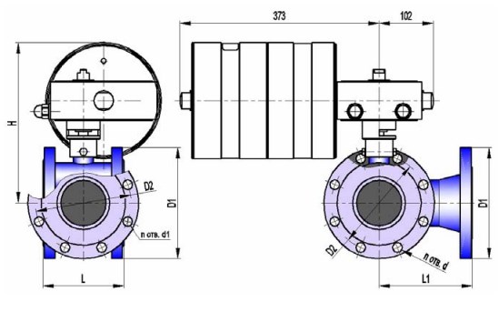 АВТОМАТИКА-ИНВЕСТ КШТХ-3-16-100нж с ПВ-120 Краны