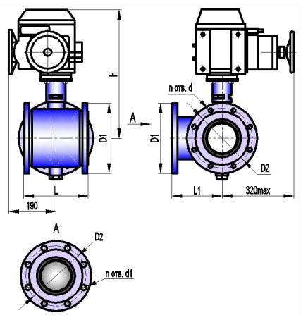 АВТОМАТИКА-ИНВЕСТ КШТХ-4-16-125нж с МЭОФ-250 Краны